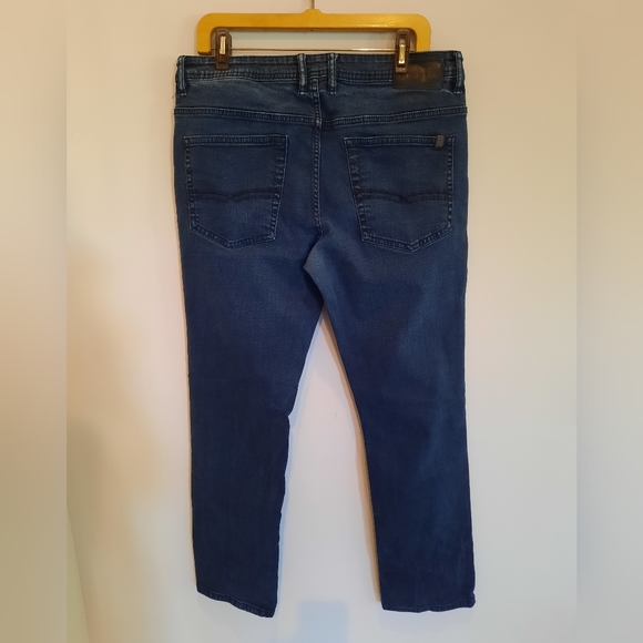 Buffalo David Bitton Jackson-X Straight Stretch Jeans Dark Wash Men's Size 36x32 - Picture 5 of 10